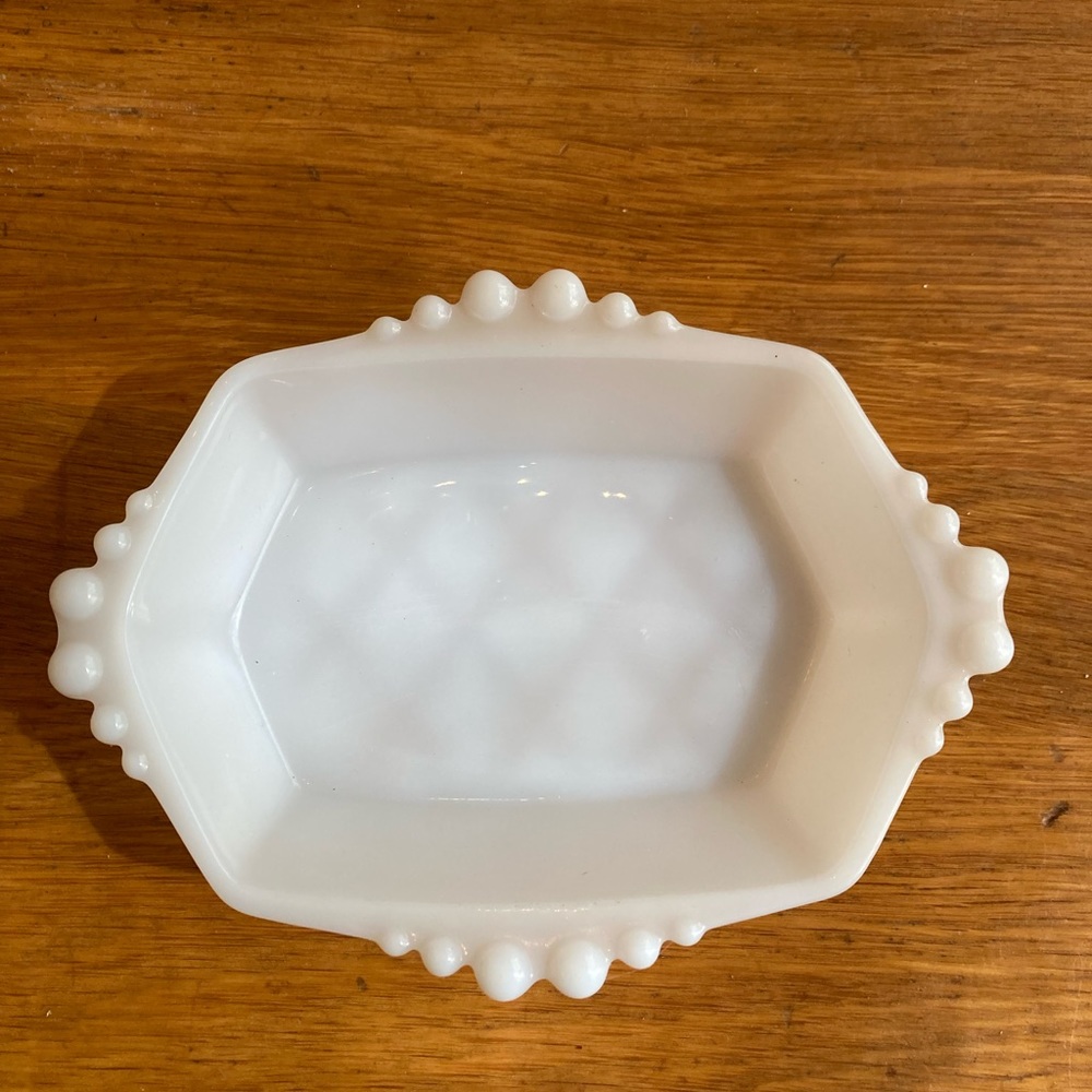 Vintage Anchor Hocking Milk Glass small bowl